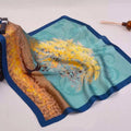 Suya Dream 100% REAL SILK Woman Silk Scarf 53x53cm Square Printed Scarves