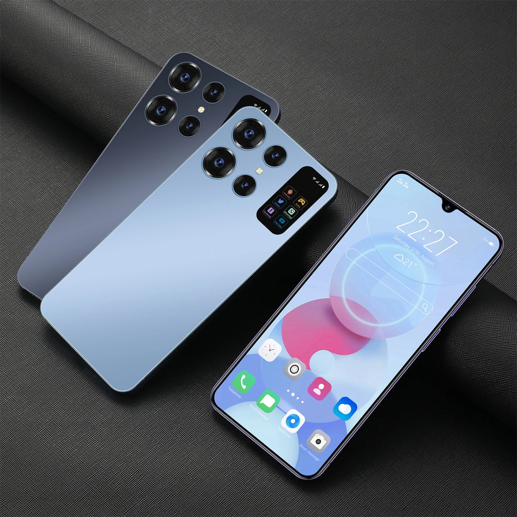 S24 Ultra 5G Android Smartphone 7 Inch Full Display 48MP+108MP Dual Camera Face Unlock 16GB+512GB Free Shipping