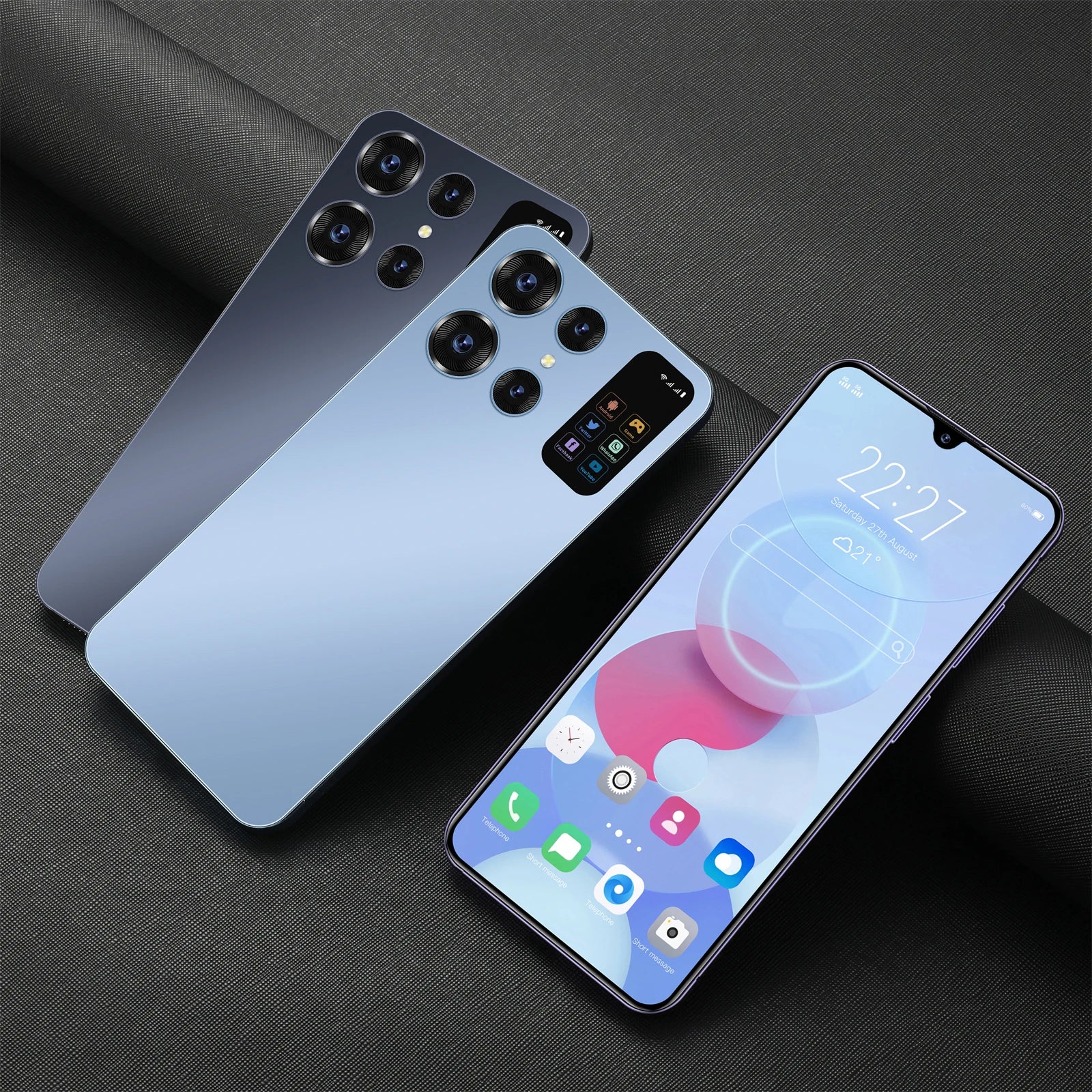 S24 Ultra 5G Android Smartphone 7 Inch Full Display 48MP+108MP Dual Camera Face Unlock 16GB+512GB Free Shipping