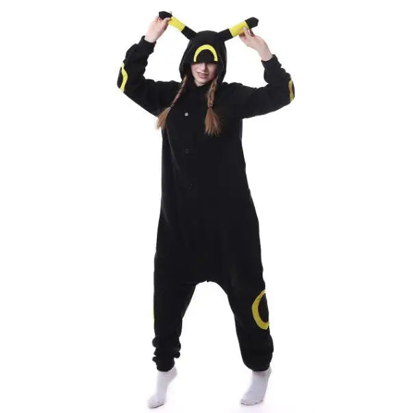 Blue Stitch Kigurumi Animal Adults Cat Bear Shark Onesies Pajama Raccoon  Costumes Dragon Jumpsuit Christmas