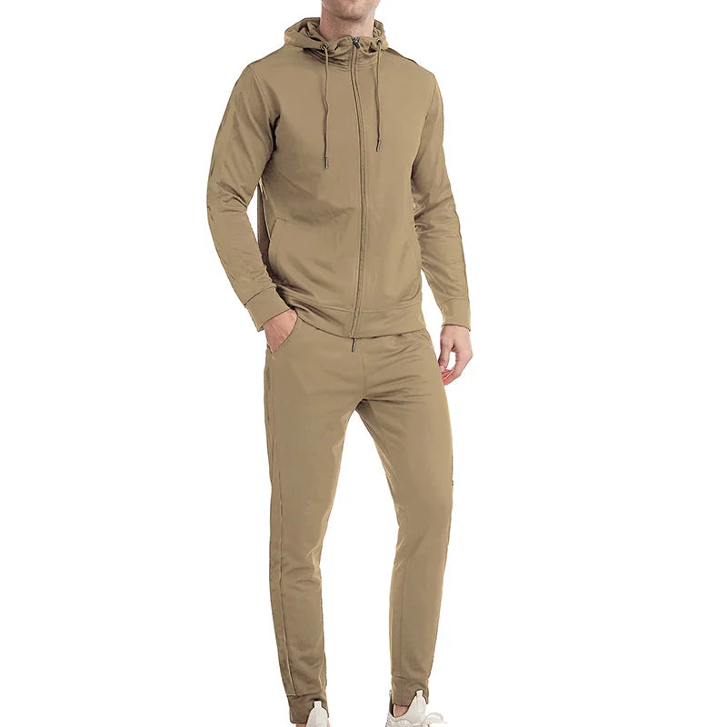Free Shipping to the USA Fashion Men Sports Comfort Wear Traje Deportivo Tracksuits Soft Breathable Tracksuit Sets for Men