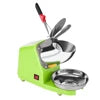 HD109 Ice Shaver Prevent Splash Electric Two Blades Snow Cone Maker Shaved Ice Machine Commercial Ice Crushers