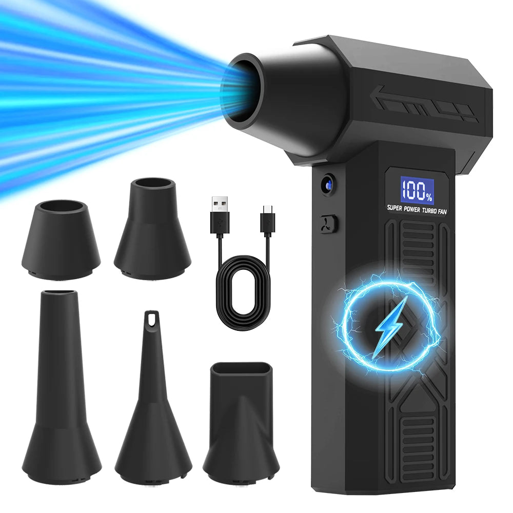 TRNOJTHK Hot Selling Mini Powerful /Blower Jet Turbo Fan Brushless Motor Fan Air Blower for Dust Snow Removal