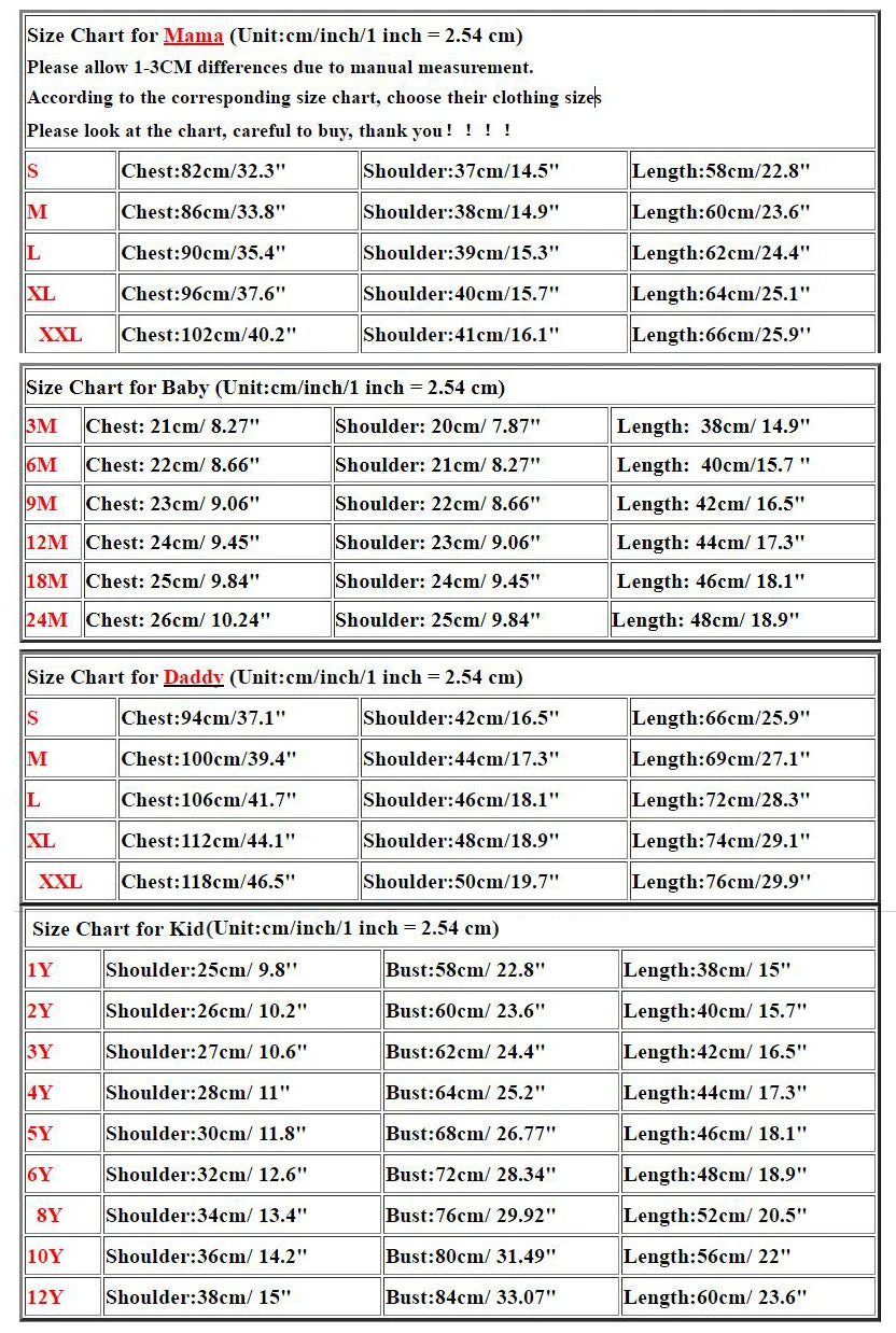 Merry Christmas Family Shirts Family Christmas T-Shirts Mommy and Me Tee Shirt Family Matching Christmas Clothes Drop Ship