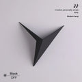 Modern minimalist triangle shape LED Wall Lamps  Nordic style Indoor Wall Lamps Living Room Lights 3W AC85-265V Simple Lighting