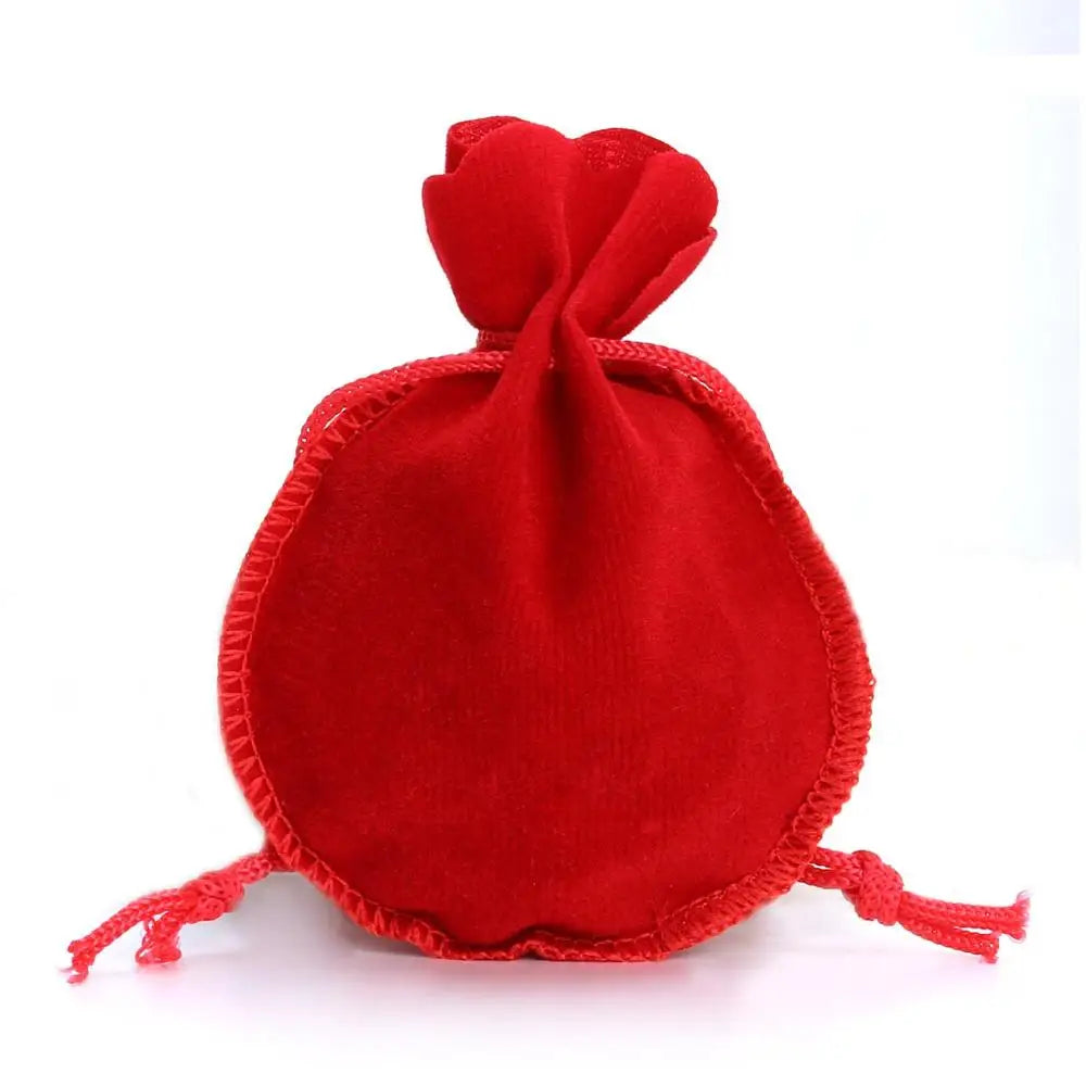 Louleur Drawstring Velvet Bag Drawstring Calabash Pouch Jewelry Packaging Bag Wedding/Christmas Favor Pouches & Gift Bags