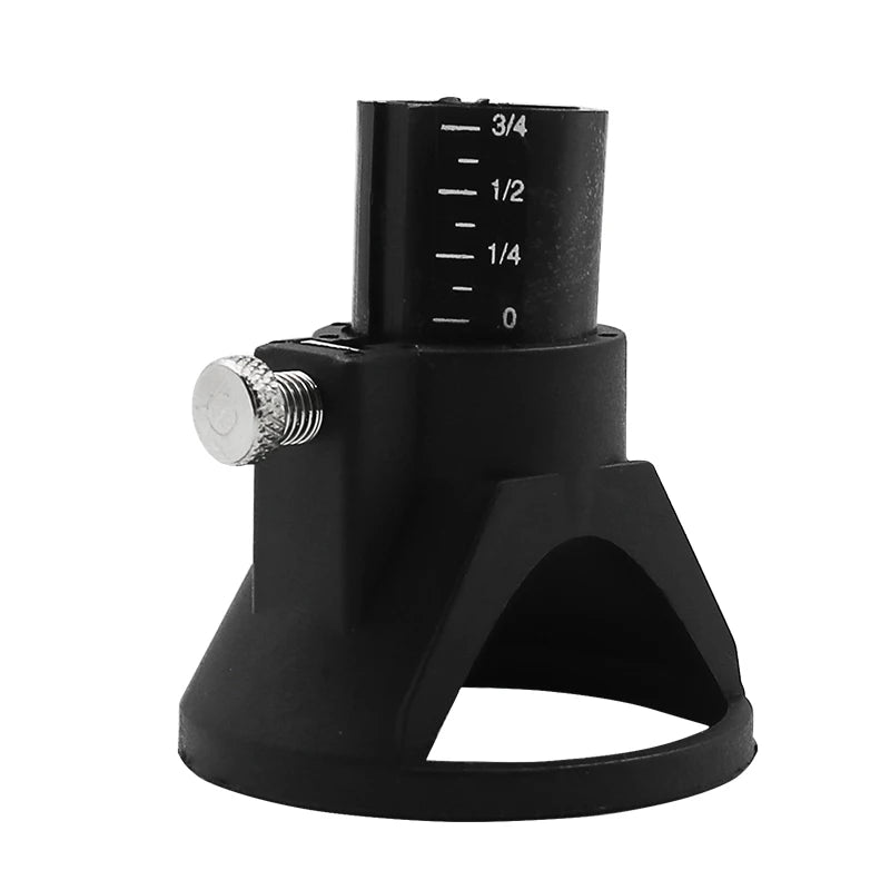 High Quality DREMEL MultiPro Drill's Special seat Dedicated Locator Horn Fixed Base 6pcs HSS Wood Milling Burrs Cutter Set