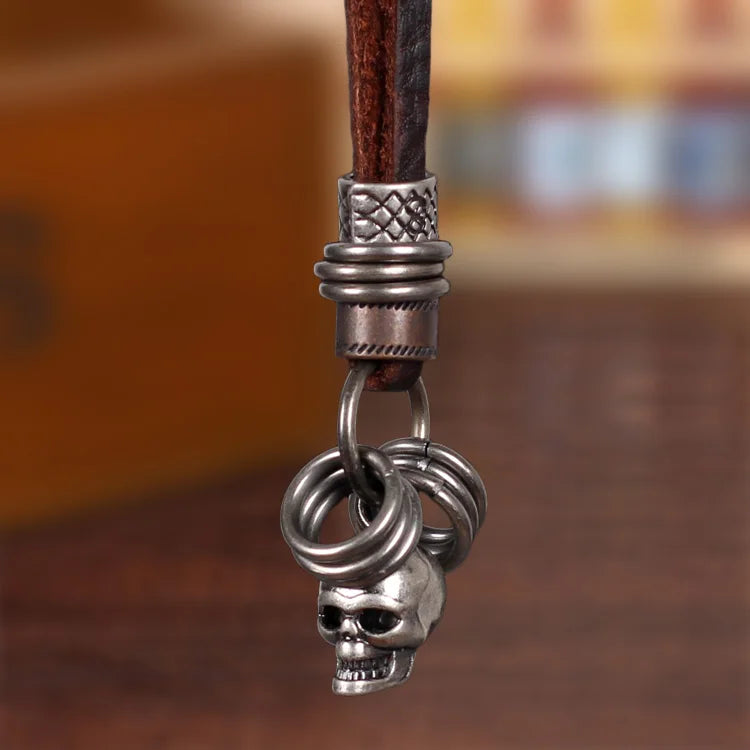 Colar Choker necklaces & pendants Men Necklace Fashion Jewelry Vintage kolye Leather Necklaces Men Statement Necklace for Women