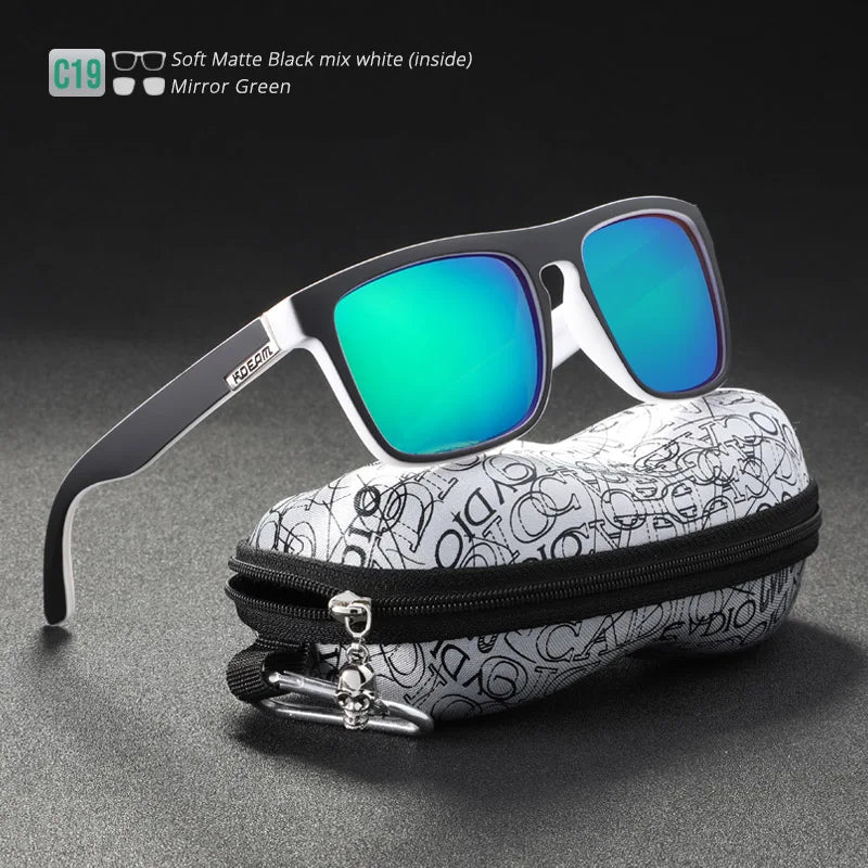 KDEAM High Fashion Polarized Sunglasses For Men and Women UV-Block Night Driving Glasses Photochromic lentes de sol mujer