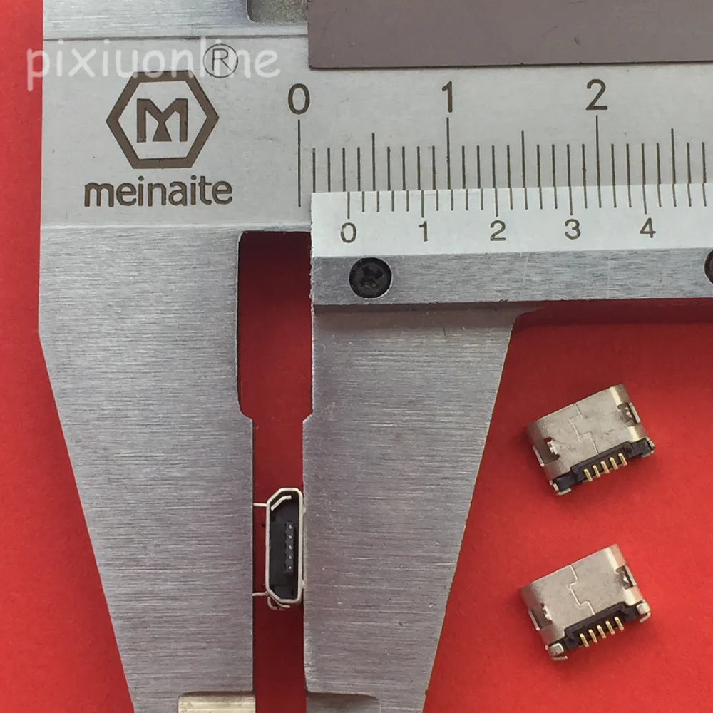 10pcs G19Y Micro USB 5pin Female Connector for Mobile Phone Micro USB Charging Socket Straight Mouth Sale at a Loss Russia