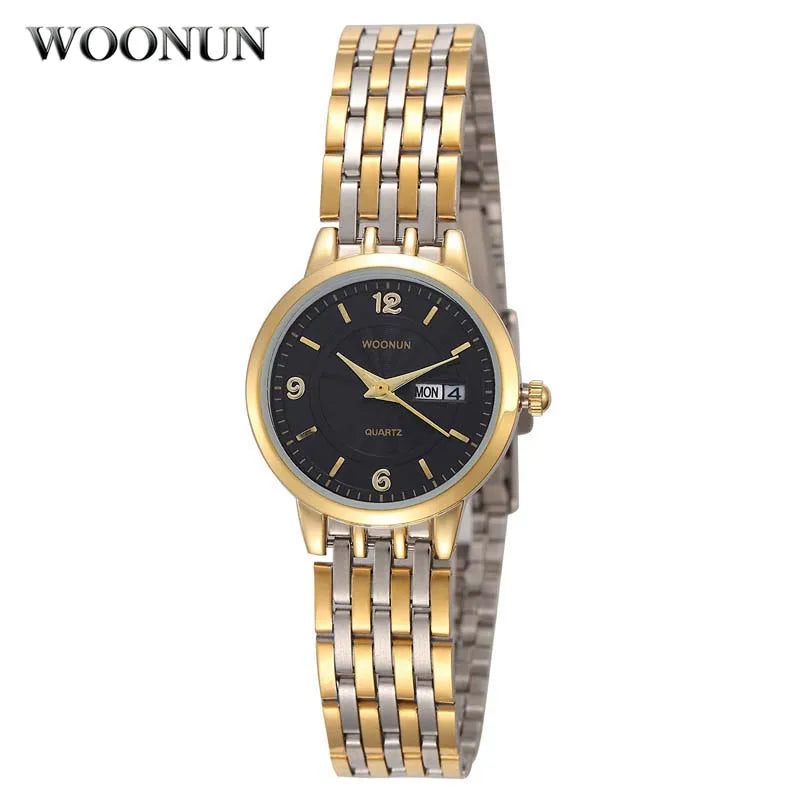 2020 Women Watches Ladies Watches Top Brand Luxury Stainless Steel Date Day Quartz Bracelet Watch For Woman Geneva Gold Watch