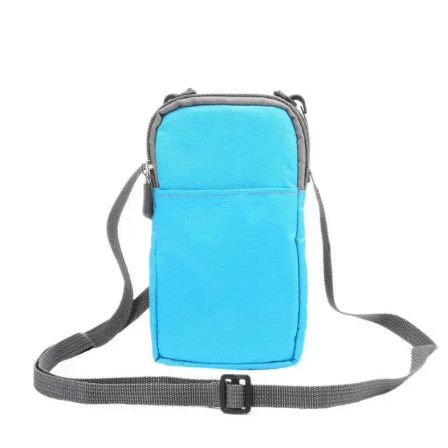 FULAIKATE SPORTS Universal Phone Bag for iPhone15 Pro Max Portable Waist Pouch for iPhone 14 Plus Mobile Phone Shoulder Holster