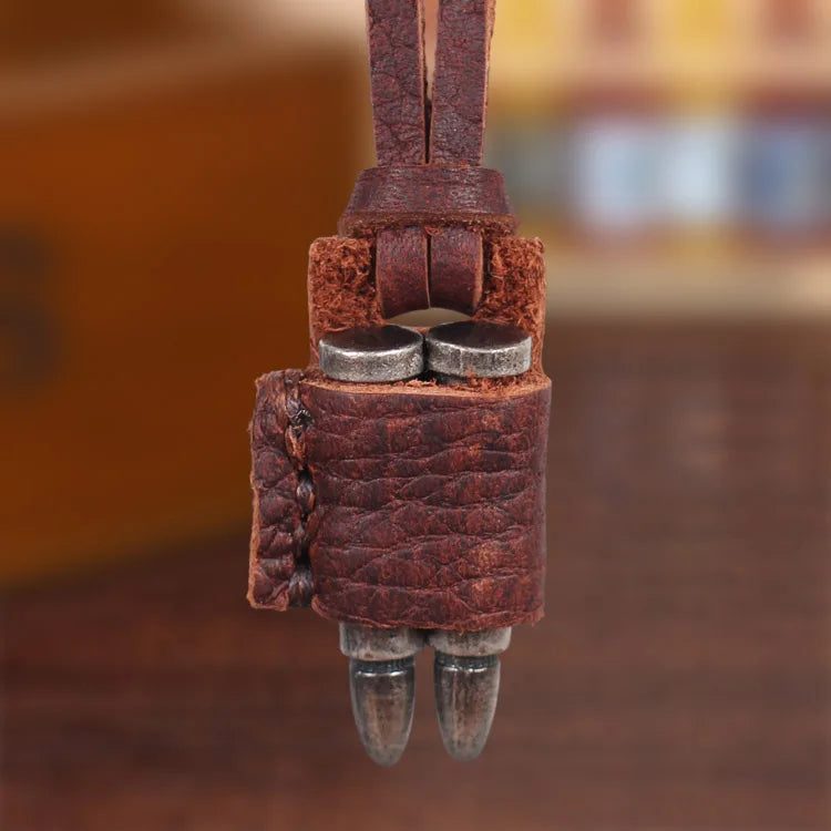 Colar Choker necklaces & pendants Men Necklace Fashion Jewelry Vintage kolye Leather Necklaces Men Statement Necklace for Women