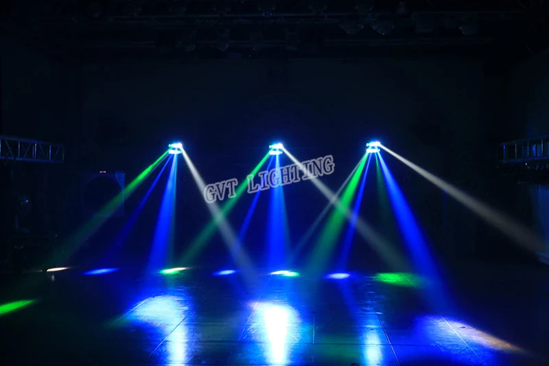 Mini LED 8x3W RGBW Moving Head Light LED Spider Beam Stage Lighting DMX 512 Spider Light Good for DJ Nightclub Party