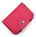 New Arrival Genuine Leather Business Card Case Women's ID Bag Female Credit Card Holder 26 Bank Cards Slots For Men