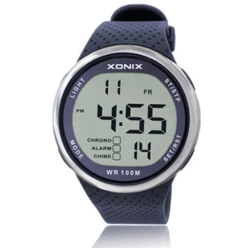 XONIX Classics Sports Watch Relogio Masculino Digital Diving Swimming Waterproof 100m Reloj Hombre Sumergible Wristwatch GJ