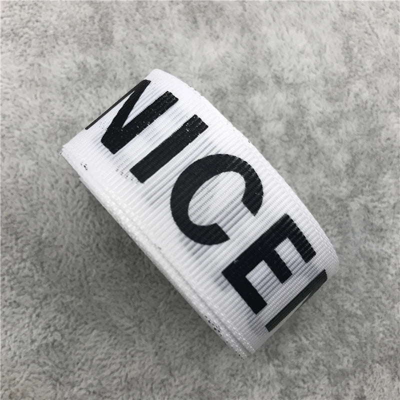 5Yards 1" (25mm) Printing NICE Grosgrain Ribbon Hair Bow Wedding Christmas Decoration Polyester Ribbon DIY Sewing