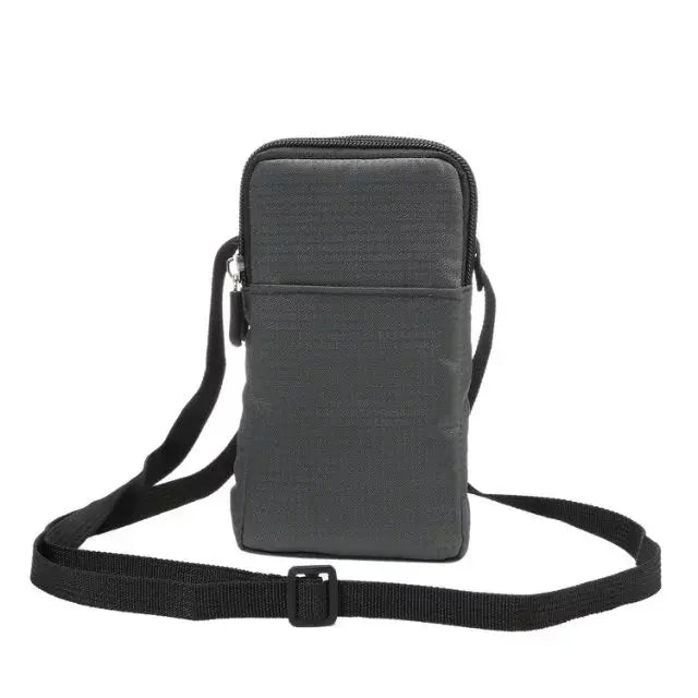 FULAIKATE SPORTS Universal Phone Bag for iPhone15 Pro Max Portable Waist Pouch for iPhone 14 Plus Mobile Phone Shoulder Holster