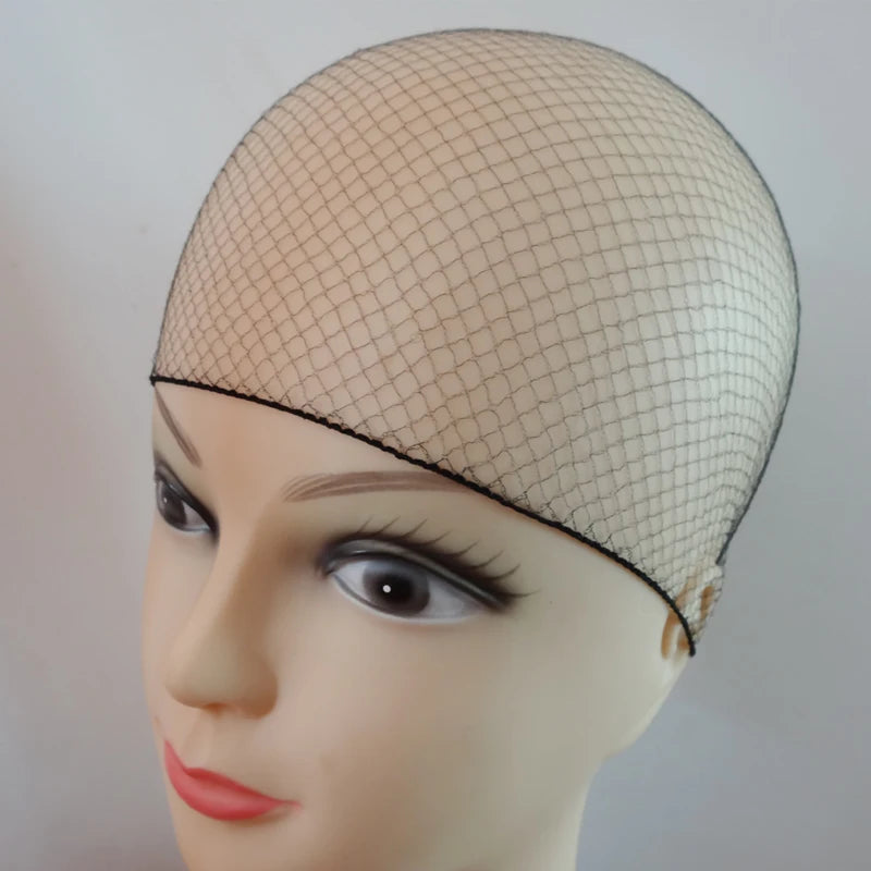 100Pcs  Nylon Hair Net Star Dance Recital Buns / Hair Extension Weaving Cap Hairnets