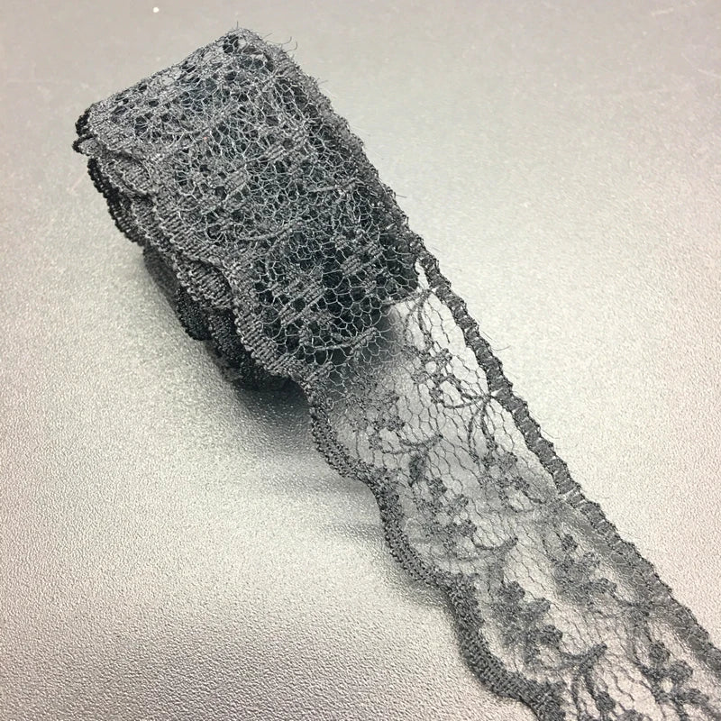 3/4" 20mm Wide (10yards/lot) Handicrafts Embroidered Net Lace Trim Ribbon DIY Wedding/Birthday/Christmas Decorations