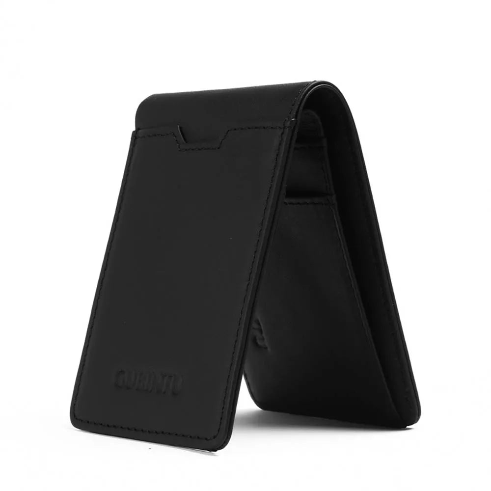 Gubintu Thin Genuine Leather Men Wallets Card Holder Multifunctional Slim Brand Men Purse Business High Quality Men Wallets