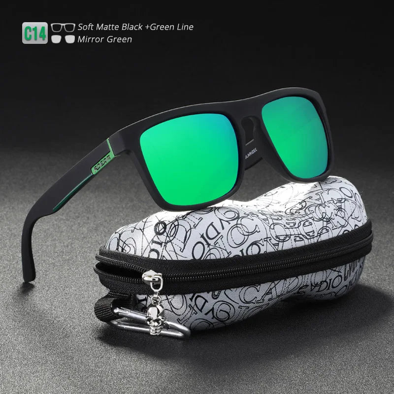 KDEAM High Fashion Polarized Sunglasses For Men and Women UV-Block Night Driving Glasses Photochromic lentes de sol mujer