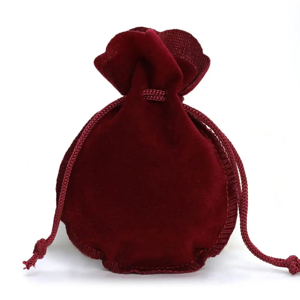 Louleur Drawstring Velvet Bag Drawstring Calabash Pouch Jewelry Packaging Bag Wedding/Christmas Favor Pouches & Gift Bags