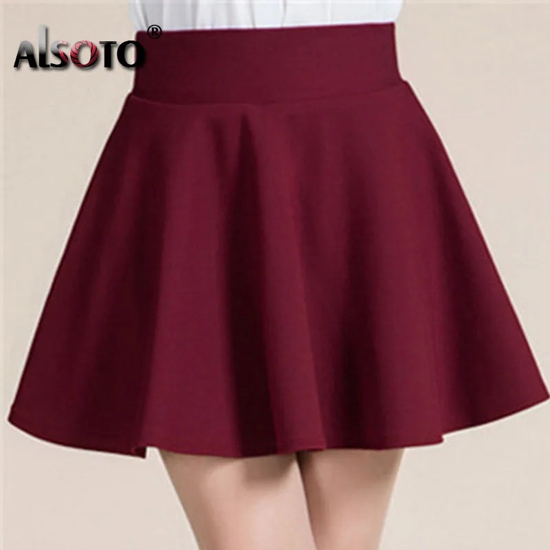 New 2025 Summer Sexy Skirt For Girl Korean Cute Short Skater Fashion female Mini Skirt Women Clothing saia Bottoms jupe faldas