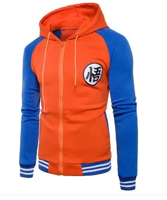 Trend New Japanese Anime  Varsity Hooded Jacket 2018 Spring Casual Zipper Hoodie Coat Sweatshirt Jacket