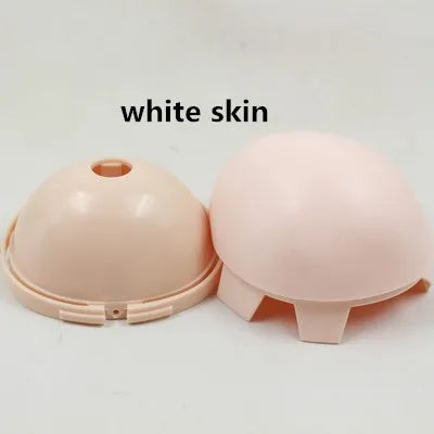 DBS Blyth Doll DOME and scalp custom doll white natural tan dark translucent skin 1/6