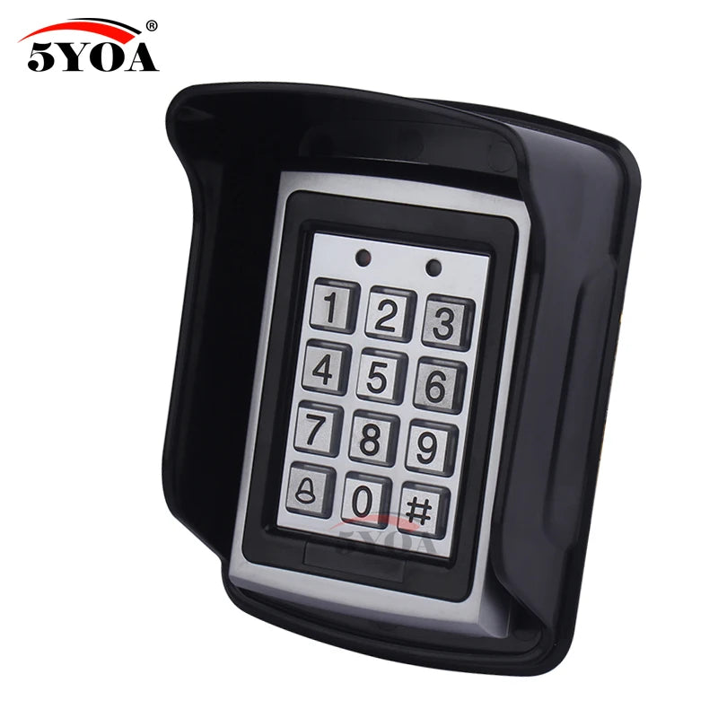 Rain Cover Black Rainproof Shell Access Controller Waterproof  For Rfid Metal  Control Keypad