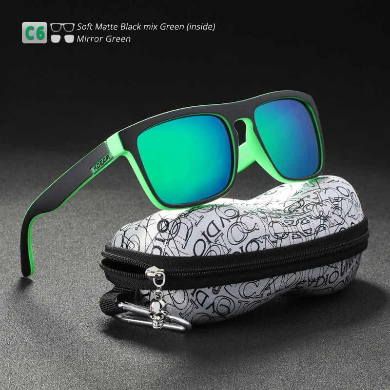 KDEAM High Fashion Polarized Sunglasses For Men and Women UV-Block Night Driving Glasses Photochromic lentes de sol mujer