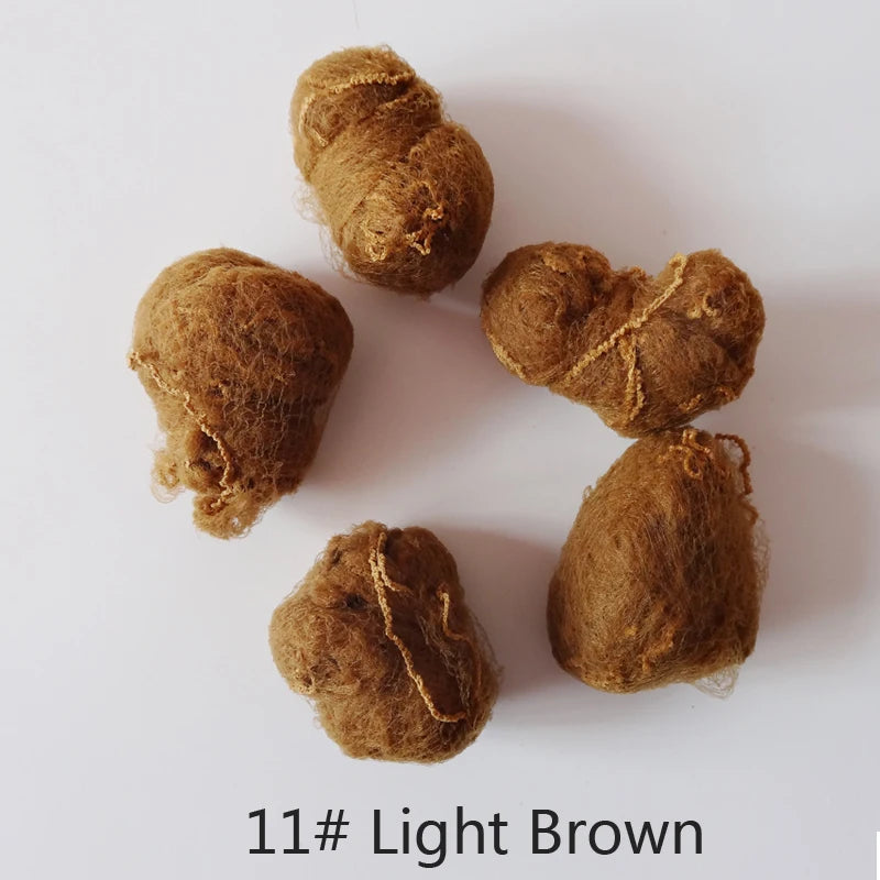 100Pcs  Nylon Hair Net Star Dance Recital Buns / Hair Extension Weaving Cap Hairnets