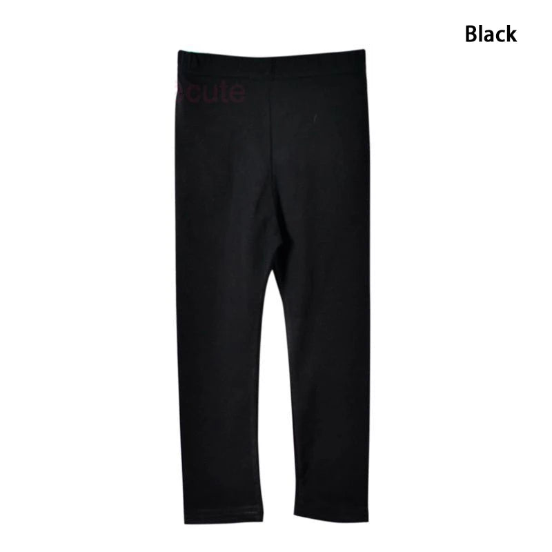 Girl Pants Soft Elastic Modal Cotton Kids Leggings Candy Color Girls Skinny Pants Trousers Solid Color 2-13Y Children Trousers