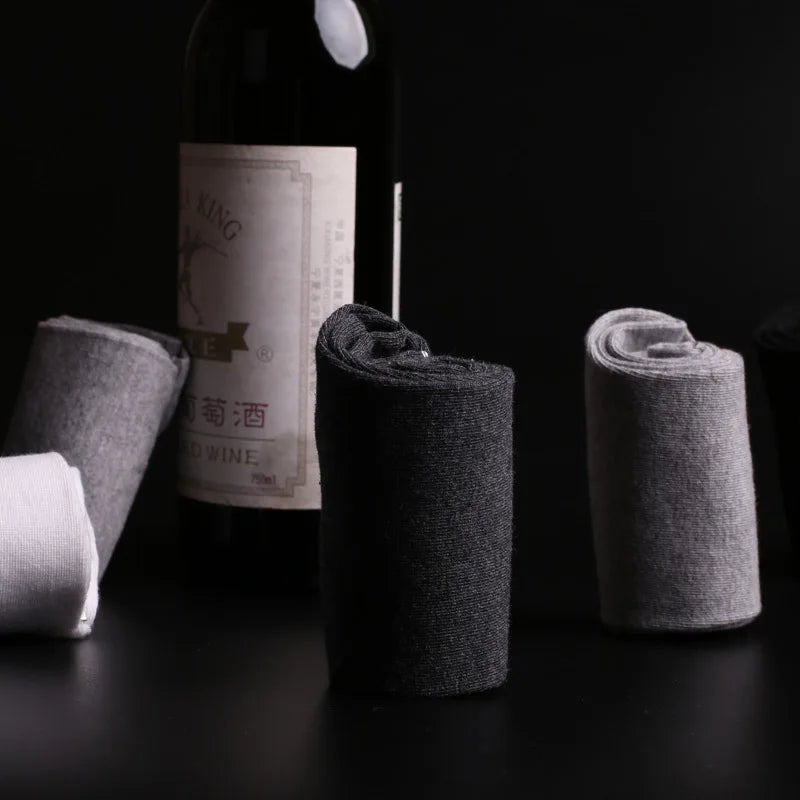 High Quality New Arrival Brand 5Pairs/lot Men Socks Cotton & Bamboo Fiber Classic Business Men's Socks Deodorant Dress Socks