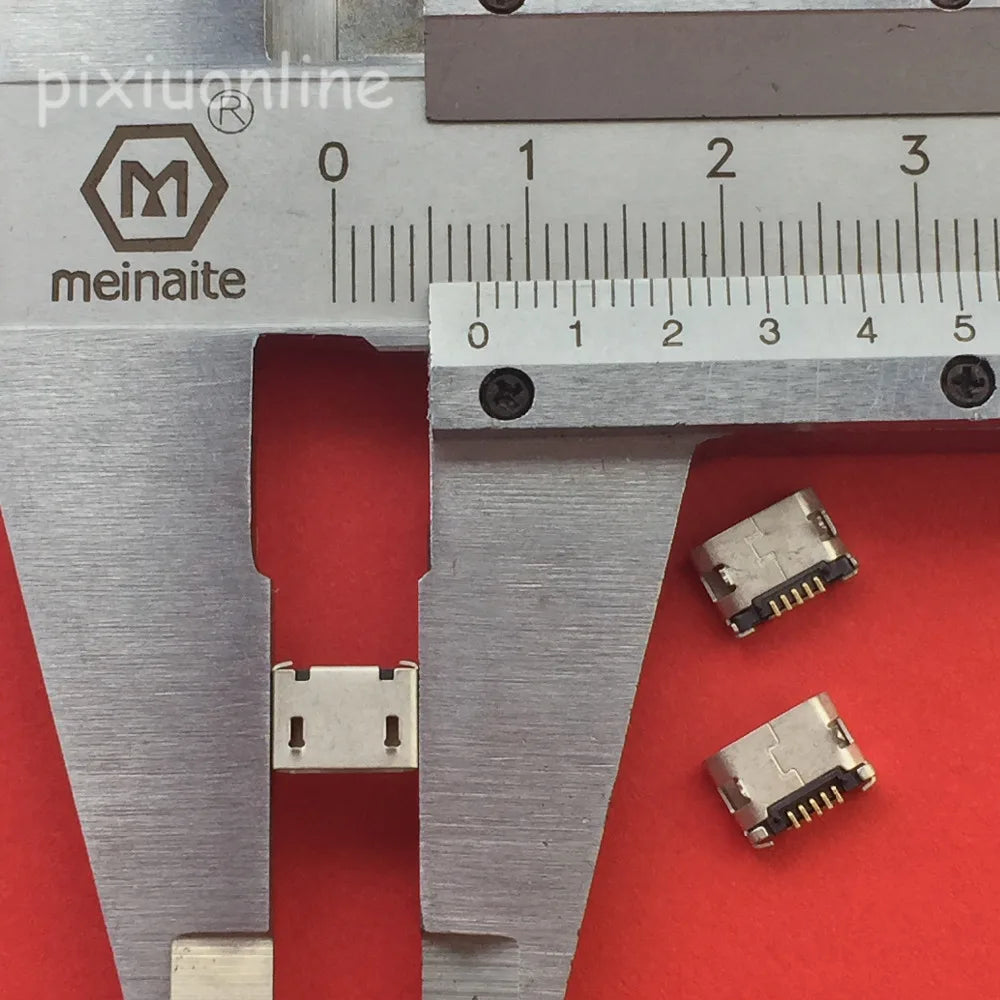 10pcs G19Y Micro USB 5pin Female Connector for Mobile Phone Micro USB Charging Socket Straight Mouth Sale at a Loss Russia