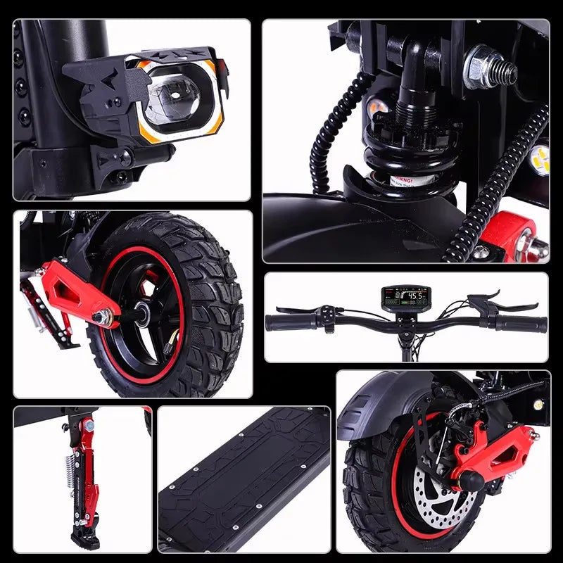 2025 Upgraded Model: 1600W Power + 48V 18Ah Battery | Free Shipping to US | Ideal for Adventure Rides