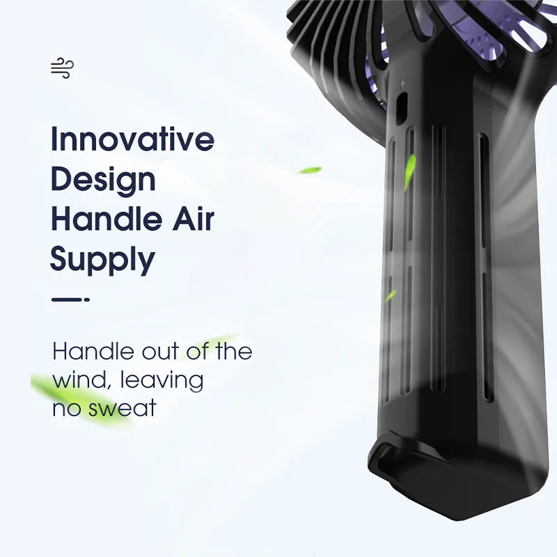 Eu Us in Stock Electric Portable Custom Fans Handheld Free Shipping Cute Rechargeable Pocket Usb Personal Small Fan