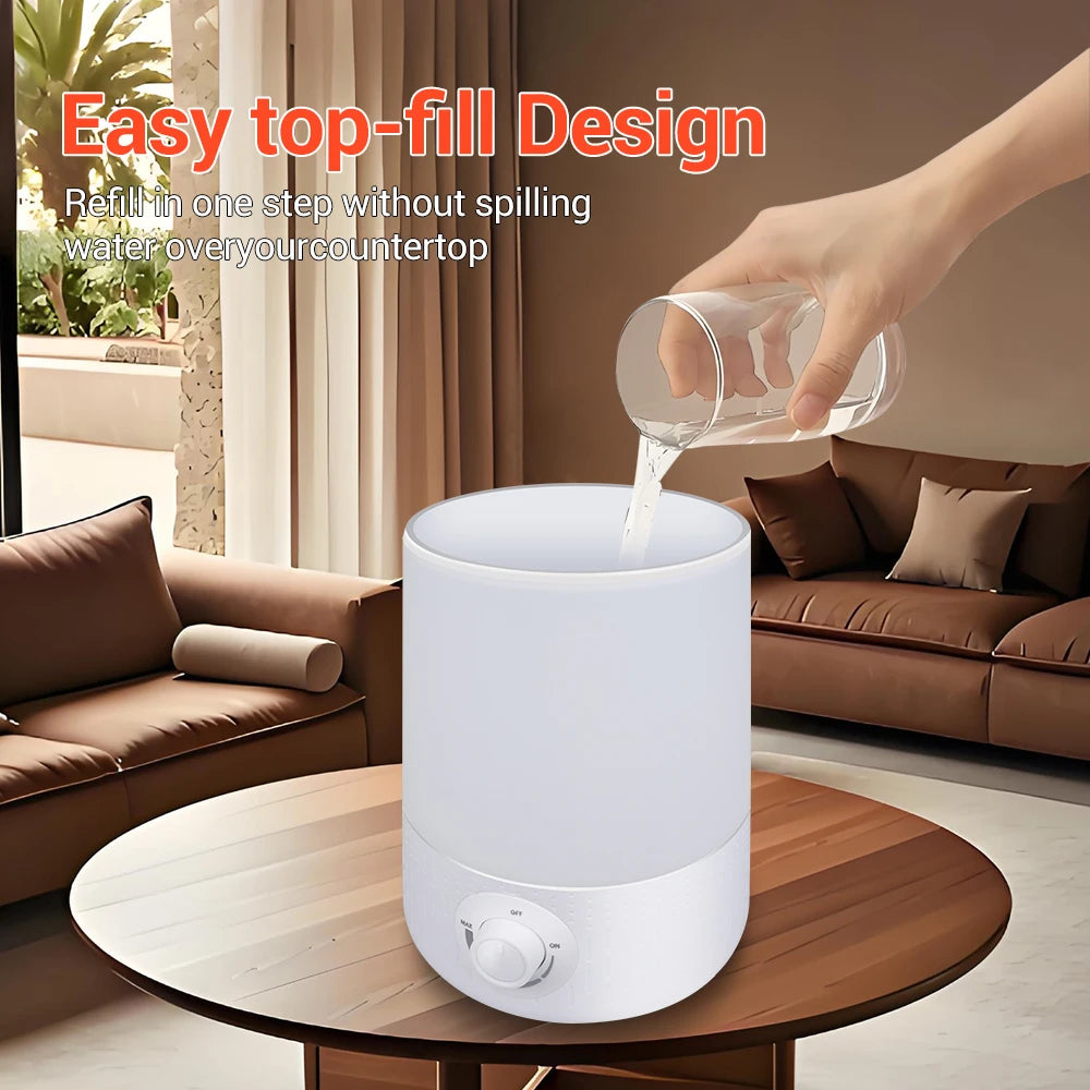 Wholesale Top Fill Large Capacity 4L air Humidifier for Large Room