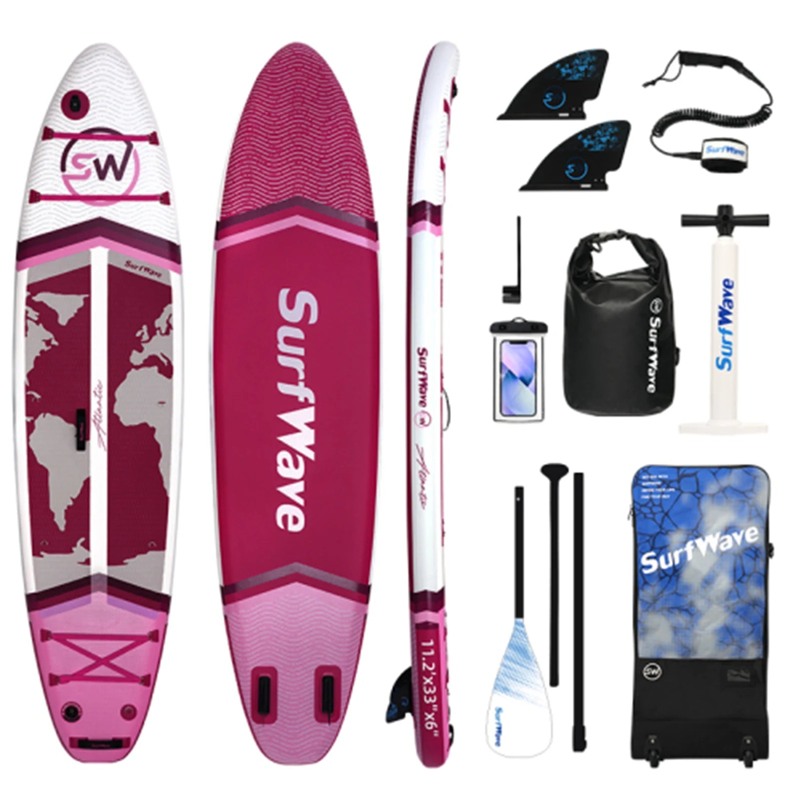 2025 New Style Durable Stand-Up Paddleboarding Surf Board with Accessory Free Shipping in US!