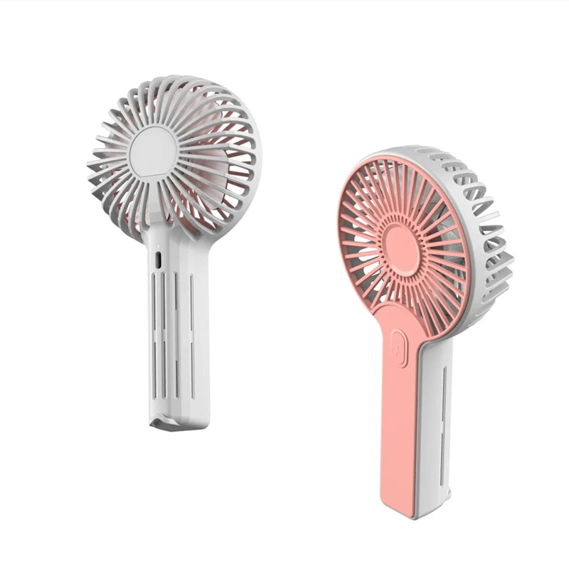 Eu Us in Stock Electric Portable Custom Fans Handheld Free Shipping Cute Rechargeable Pocket Usb Personal Small Fan
