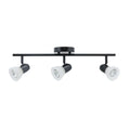 US Free Shipping Modern Commercial Adjustable Black Gu10 Led Spot Light Track Lighting Fixture for Shopping Mall Villa Apartment