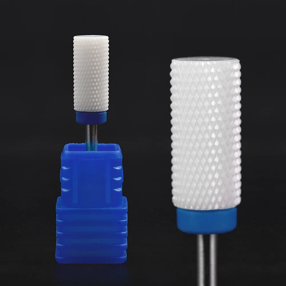 KADS Ceramic Carbide Nail Drill Bit 3/32" Electric Ceramic Cutter Nail File Manicure Pedicure Machine Tool Milling Cutters