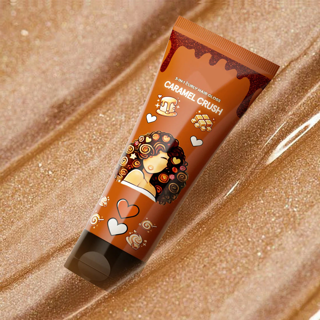 Free Shipping 3 in 1 Curl and Shine Cream Salon Curl Enhancer Lightweight Styling Moisturizer Natural Hydrating Hair