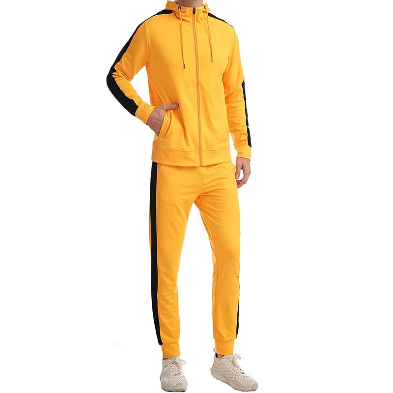 Free Shipping to the USA Fashion Men Sports Comfort Wear Traje Deportivo Tracksuits Soft Breathable Tracksuit Sets for Men