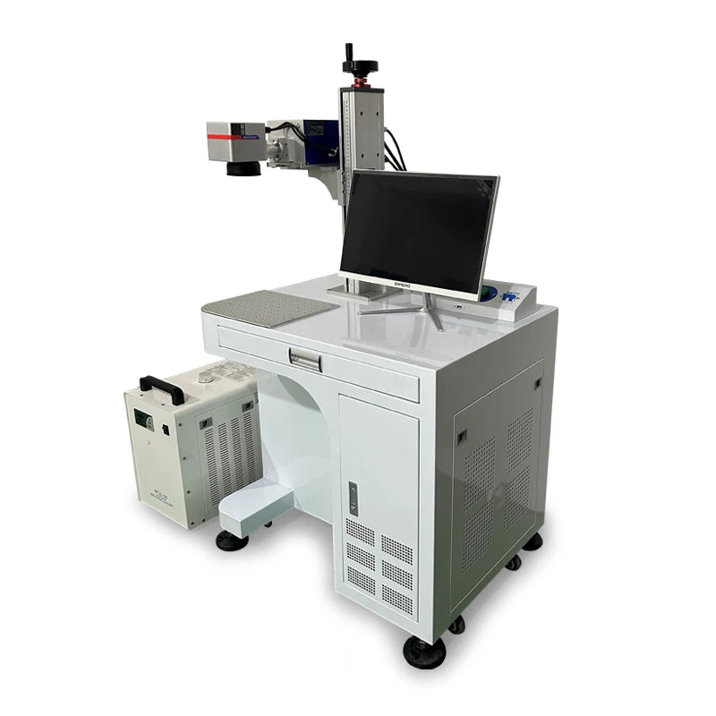 High Precision 3W 5W 10W Ultraviolet UV Laser Marking Engraving Machine on Glass Metal Plastic
