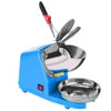 HD109 Ice Shaver Prevent Splash Electric Two Blades Snow Cone Maker Shaved Ice Machine Commercial Ice Crushers