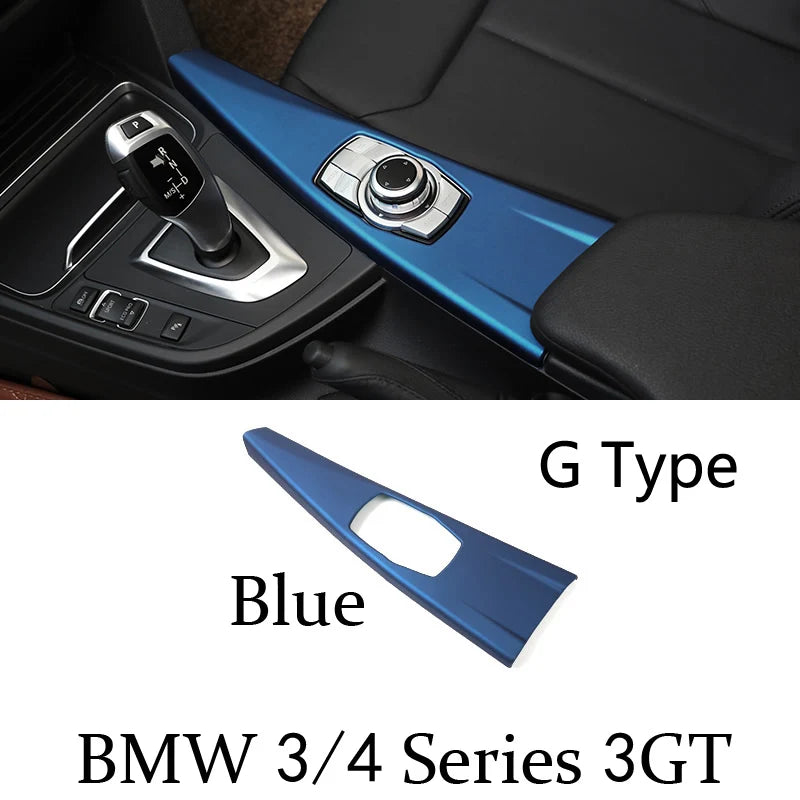 Per BMW Serie 3 4 3GT F30 F31 F32 F34 F36 316li 320li Accessori per auto Pannello di controllo del cambio Striscia decorativa di copertura