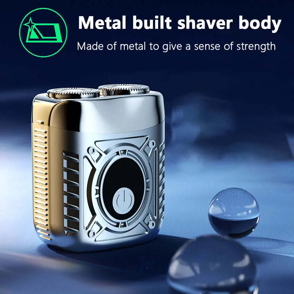 Eu Us in Stock Electric Shavers Premium Mini Electric Razor Free Shipping Metal Men Face Razor