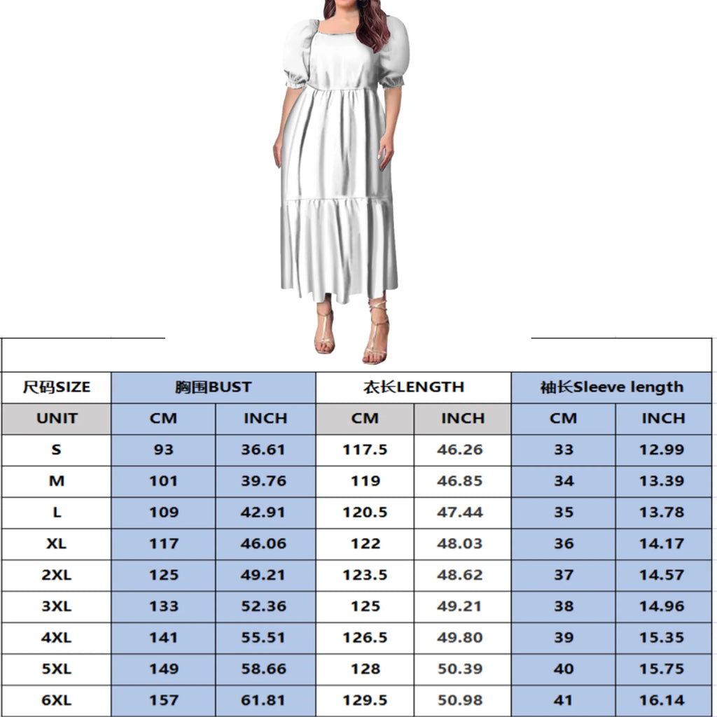 High Quality Hawaiian Tropical Style Design Women's Bubble Sleeve Dress Polynesian Plus Size Women Clothing TE PA Casual Dresses